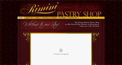 Desktop Screenshot of famousriminibakery.com